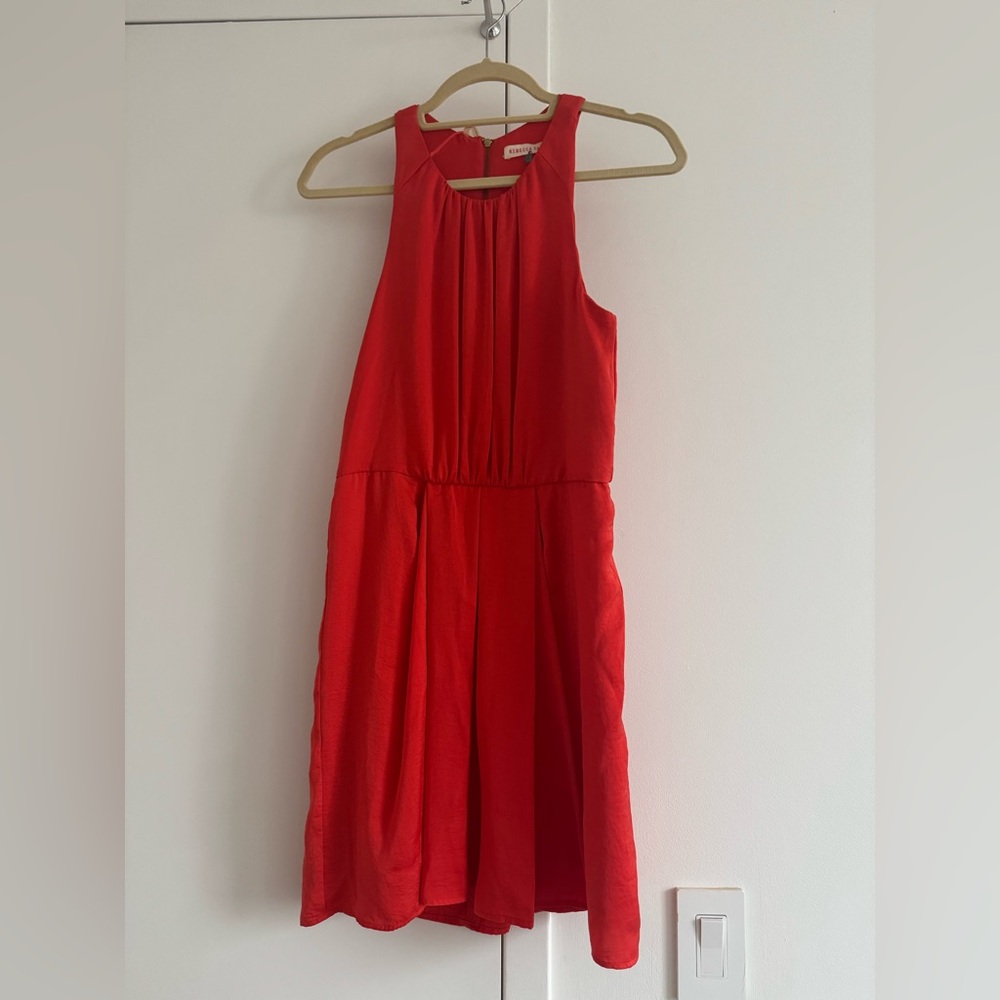 Rebecca Taylor Vibrant Red Dress